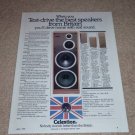 Celestion Ditton 662,551,442 Speaker Ad,Specs,Article