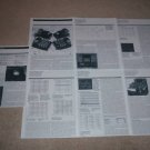 Carver Silver Seven Tube Amplifier Review, 7 pgs, 1991