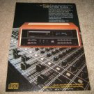 McIntosh CD Player Ad from 1985 MCD 7000,BEAUTIFUL!