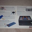 Adcom GFA-5800 Monster Amp Ad, 1994,Inside View,4 pgs