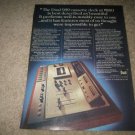 Dual 939 Cassette Deck Ad from 1978,AMAZING!