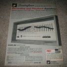 Soundcraftsmen RP2212 EQ Ad from 1974,Rare! Specs