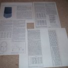 ESS amt-1 Speaker Review, 1973,5 pgs,Full Test,Heil Air