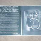 Pioneer HPM-100 Speaker Ad,2 pgs,1978,cutaway! Article
