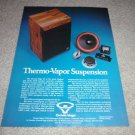Cerwin Vega S1 Speaker Ad from 1977, color, RARE!