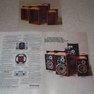 Pioneer HPM 150,100,60,40 Speaker Ad,3 pgs,1978,Article