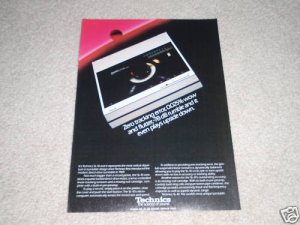 Technics SL-10 Turntable Ad, 1980,Article,1 page