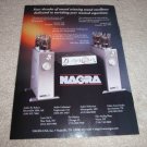 Nagra VPA Amp Ad, Pl-P Preamp Ad from 2000
