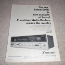 Sansui Stereo 5000 Receiver AD from 1968,specs #2