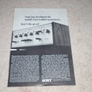 Sony TA-1120 Amplifier Ad, 1966,Article, Specs