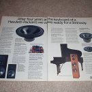 ADS M12 Speaker Ad from 1988, 2 pages, CM7,CM5