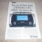 McIntosh MC1000 Power Amp Ad from 1992,AMAZING!