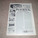 Altec 360a Royalle II Amp Ad from 1964, RARE,article 1p