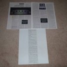 Audio Research LS3 B Preamp Review, 3 pgs, 1993