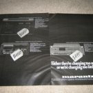 Marantz 5030B Ad,2 pages,Nakamichi 1000II in ad