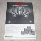 Interaudio Speaker Ad, Rare Ad,1982,Article, OmniVector