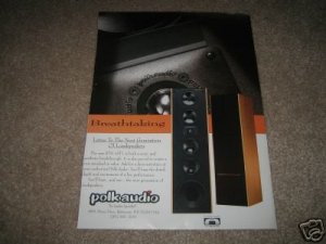 Polk Audio RTA 15TL Ad from 1992