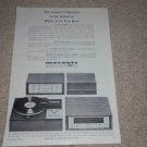 Marantz 10b,SLT-12,7t,8b Amplifier, Tuner, Pre Ad, 1966