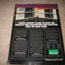 Sansui Z-9000X, Z-7000X Receivers Ad from 1983,specs!