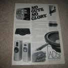 ADS L990 and L690 Speaker AD from 1987