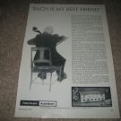Harman Kardon Chorale Integrated Amp Ad from 1959