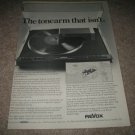 Revox B790 Linear Tracking Turntable Ad from 1979