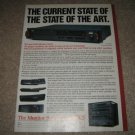 NAD CD PLAYER Monitor Series 1983 Ad