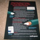 Audioquest Cables Video Two Ad from 1997