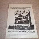 ReVox 700 series AD,  A700,A720,A722 Amp,Pre  1974