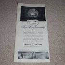 Marantz Power Amp Ad, Audio Consolette,1956, VERY Rare!