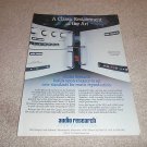 Audio Research Classic 150,SP15,SP15PS Ad from 1989