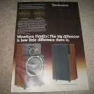 Technics SB-L300,L200 Speaker AD from 1979