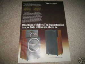 Technics SB-L300,L200 Speaker AD from 1979