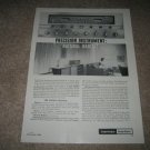 Harman Kardon Stereo Festival TUBE Receiver Ad from '59