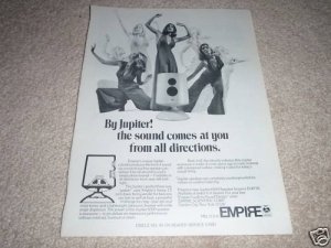 Empire Jupiter Speaker AD, 6500, 1974, very rare!