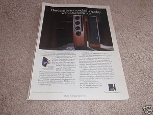 KEF 105/3 Uni-Q Ad from 1990, Reference! Nice Ad!