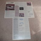 Marantz DD-92 DCC Recorder Review, 1993, 4 pgs, Rare!
