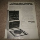 Technics SE-9600p,SU-9600p,SH-9090p,Sp-mk10II Ad 1978