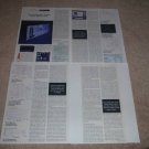 Quicksilver Audio M135 Tube Amp Review, 1993, 4 pgs