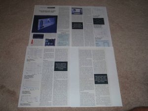 Quicksilver Audio M135 Tube Amp Review, 1993, 4 pgs