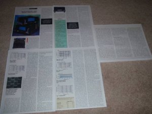 McIntosh MC 1000 Amplifier Review,1994,5 pgs,Full Test