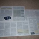 Krell KSA-50S Amplifier Review, 6 pgs, 1995. Full Test