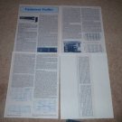 Technics SA-8500X QUAD Receiver Review,4 pgs, 1975