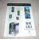 Wharfedale 440,420,430,410, Diamond IV Speaker AD, 1990