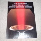 EPI Speaker Ad, 1987, color, Rare Ad! Frame it!