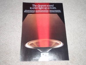 EPI Speaker Ad, 1987, color, Rare Ad! Frame it!