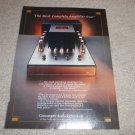 Convergent Audio Tech Ad from 1997,JL-1 Tube Amp