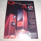 Fried Studio V Speaker Ad from 1994, Beautiful!