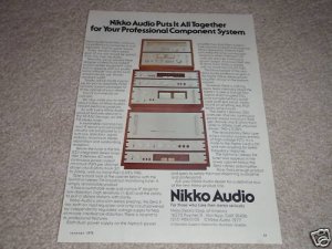Nikko Audio Ad,1979,color,Alpha 1,Gamma 1,Beta II