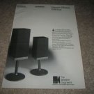 KEF Model 304,303 Speakers Ad from 1979